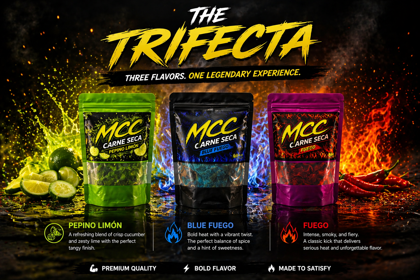 Carne Seca Trio