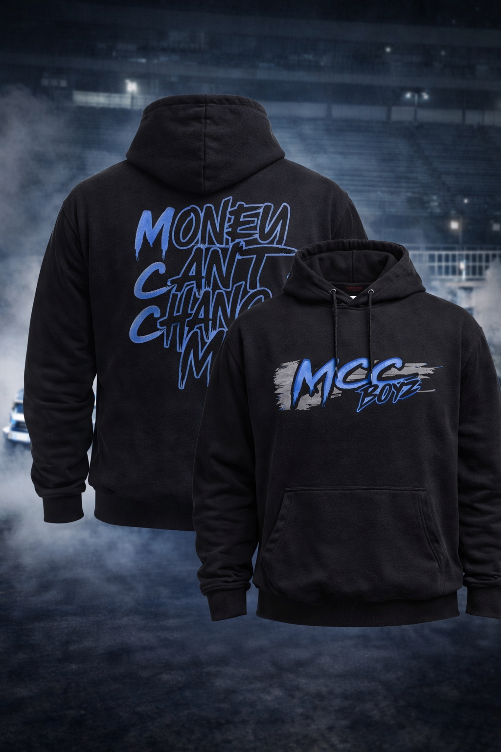 MCC Blue Fuego Hoodie